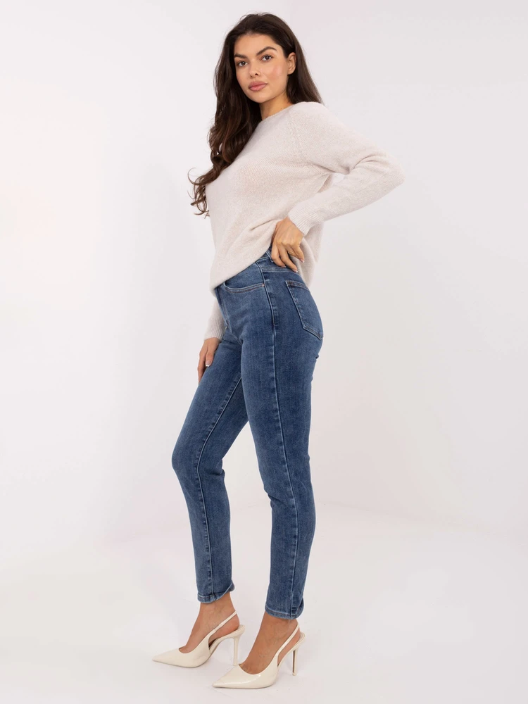 Kelnės jeans-VM-SP-8807.17P-ciemny mėlyna