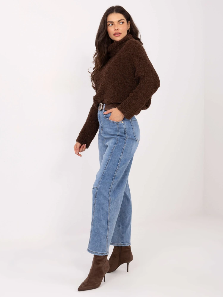 Kelnės jeans-VM-SP-BG1626-4B.96-mėlyna