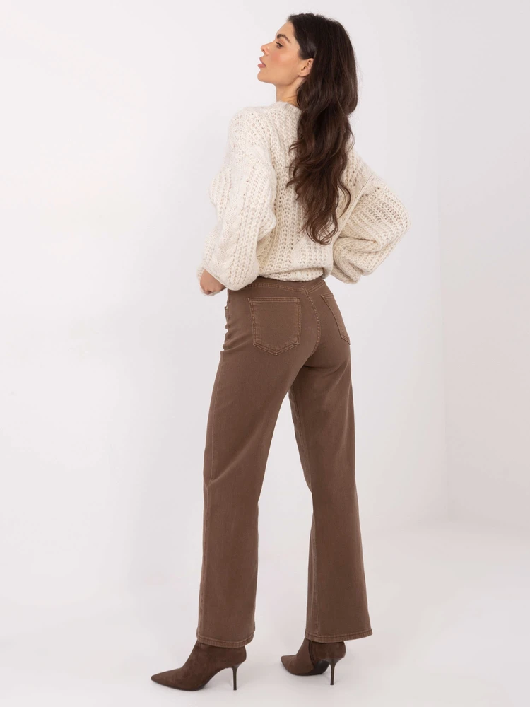 Kelnės jeans-VM-SP-BQ9621-76.68-ruda