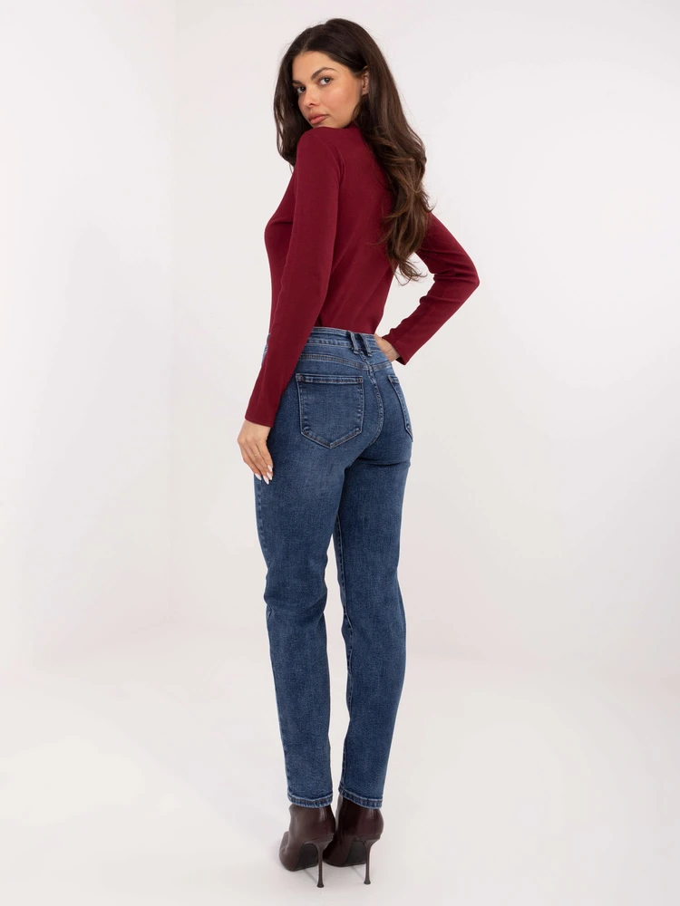 Kelnės jeans-VM-SP-HM309-3.16-ciemny mėlyna