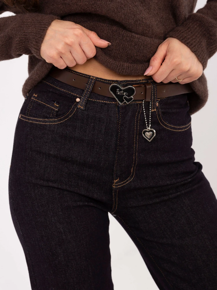 Kelnės jeans-VM-SP-J1350-12.24-tamsiai mėlyna