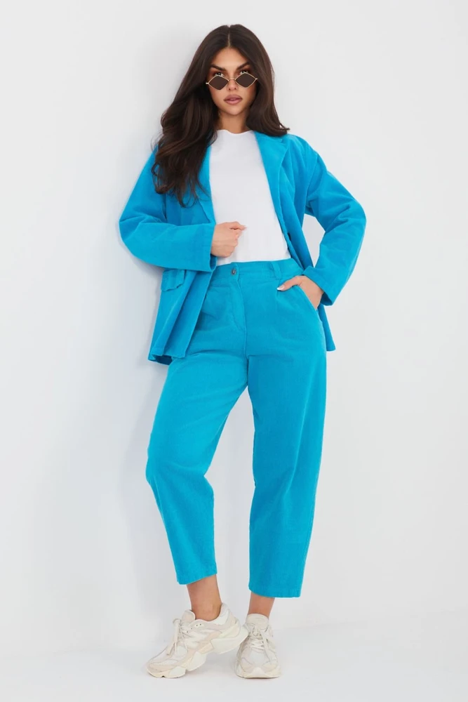 Kelnės moteriškos velvetinės 225086 Rue Paris