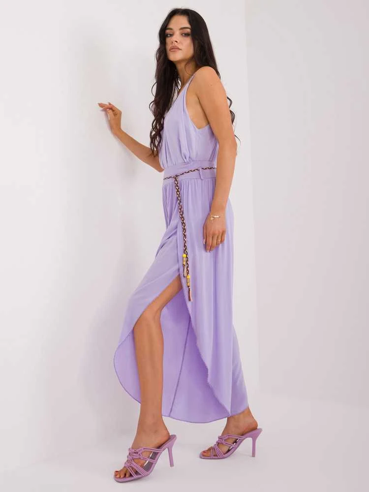 Kelnės šviesiai violetinės spalvos