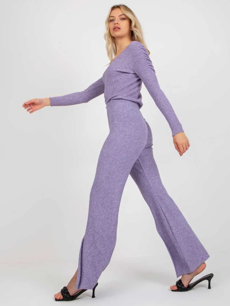 Kelnės violetinės