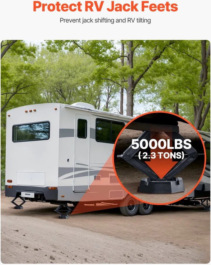 VEVOR Automobilių išlyginimo pagalvės 5000 lb 4 vnt.