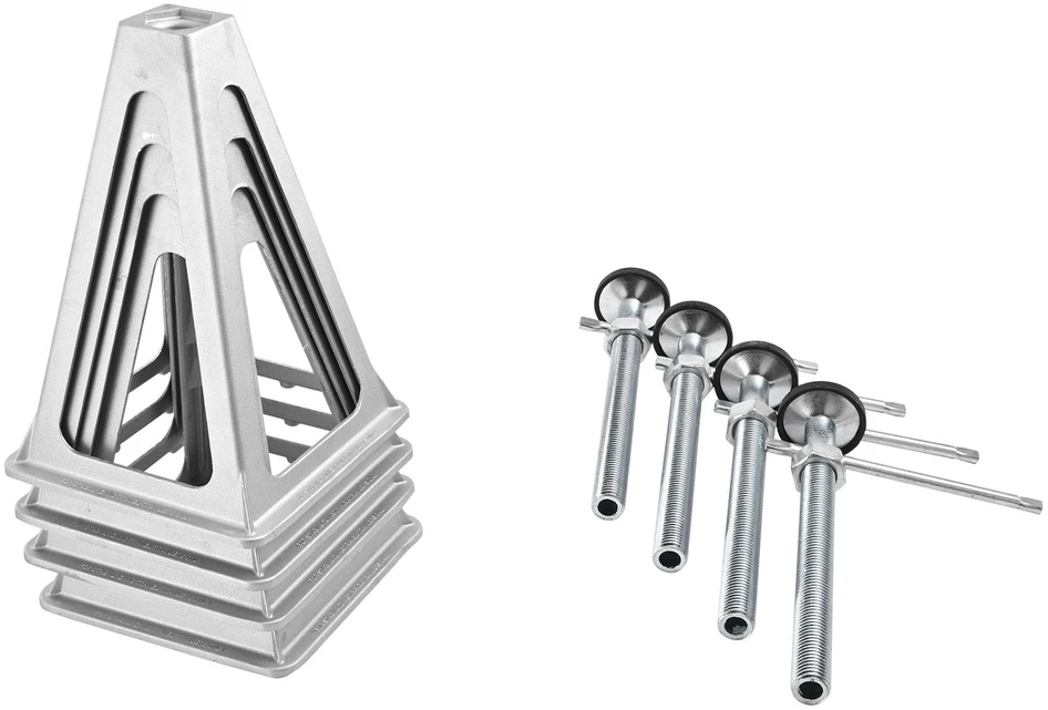 VEVOR RV stabilizavimo domkratai, 4 vnt aliuminio