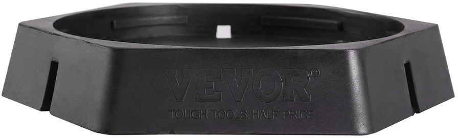 VEVOR RV lyginimo trinkelės su 23 cm guminėmis kojelėmis, 6 vnt.