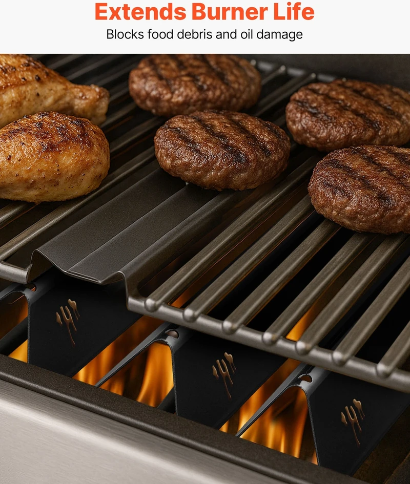 VEVOR Aromatizavimo strypeliai 39 cm Weber Spirit 300