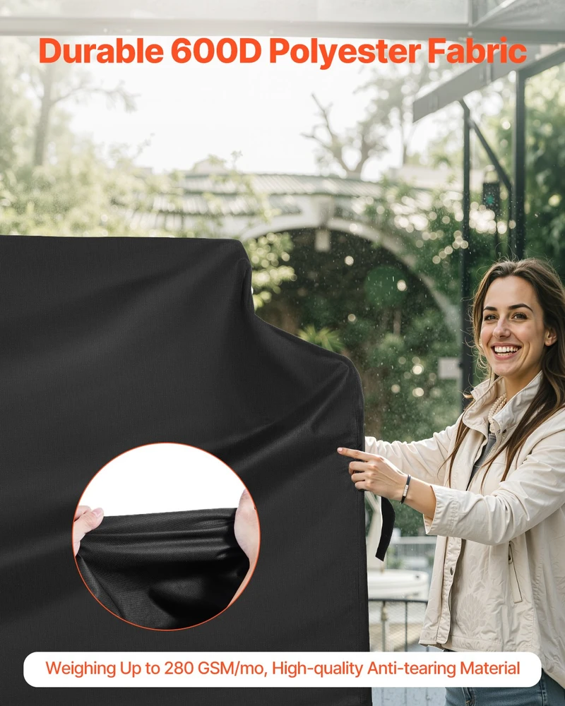 VEVOR 60 cm ilgio atspari vandeniui grilio uždanga