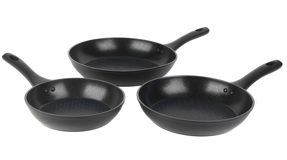 Keptuvių rinkinys su šešiakampe nepridegančia danga Salter Geo Hex, 3 vnt., 20/24/28 cm