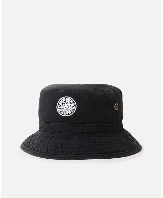 Kepurė Skrybėlė su nuleistu kraštu Rip Curl Wetty Icon, juoda