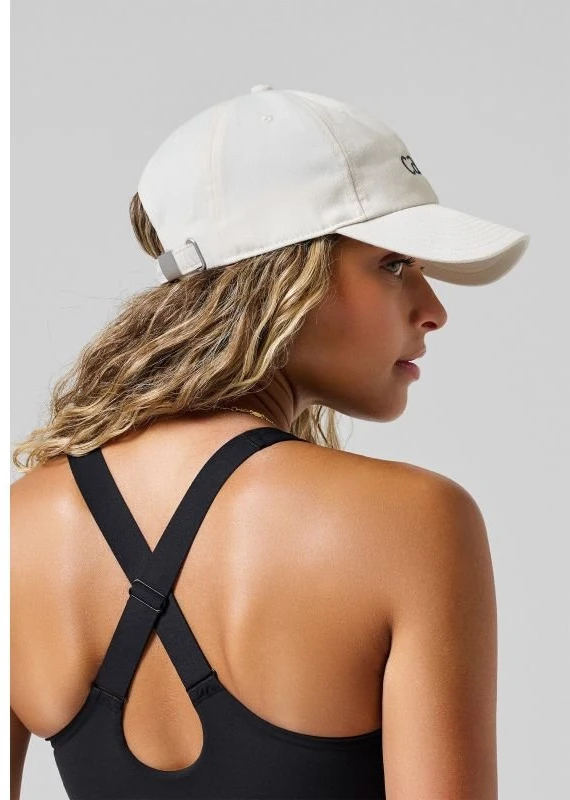 Kepurė su snapeliu Casall Casual Logo Cap, balta