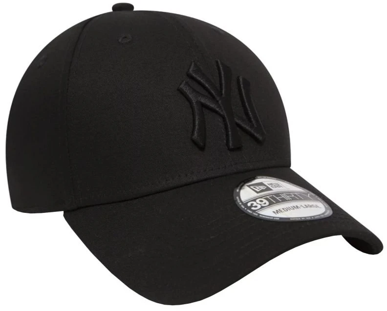 Kepurė su snapeliu New Era 39Thirty Classic New York Yankees, juoda