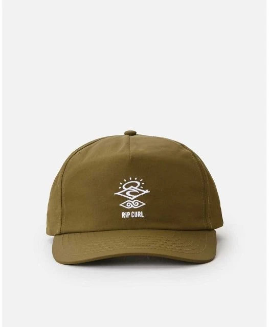Kepurė su snapeliu Rip Curl Icons Search Snapback, alyvuogių
