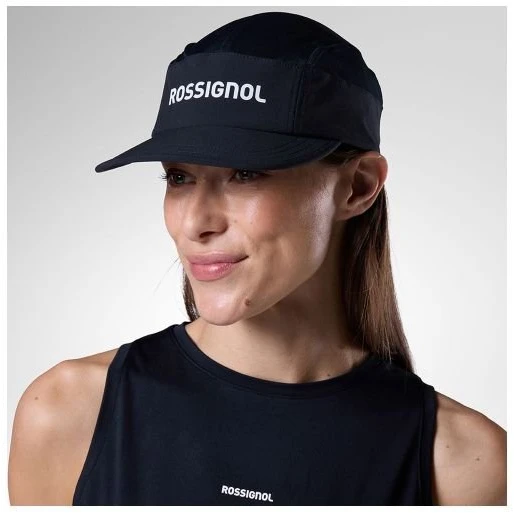 Kepurė su snapeliu Rossignol Active 5P Cap, juoda