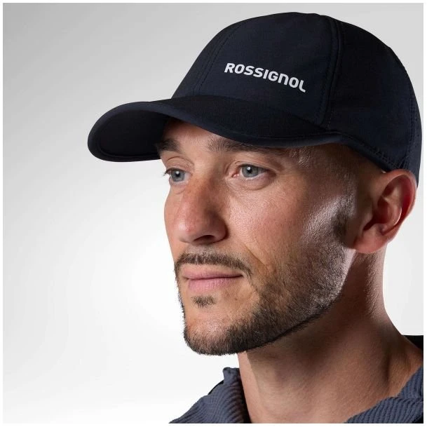 Kepurė su snapeliu Rossignol Active Cap, juoda