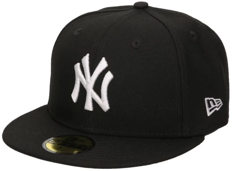 Kepurė su tiesiu snapeliu New Era New York Yankees MLB, juoda
