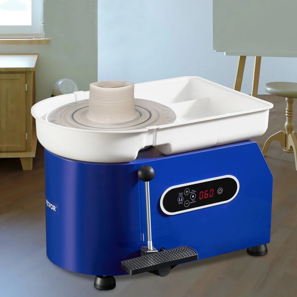 VEVOR Keramikos žiedimo staklės su pėdalu 450W