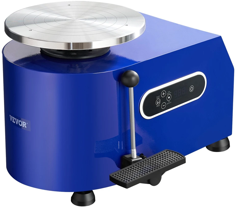 VEVOR Keramikos žiedimo staklės su pėdalu 450W