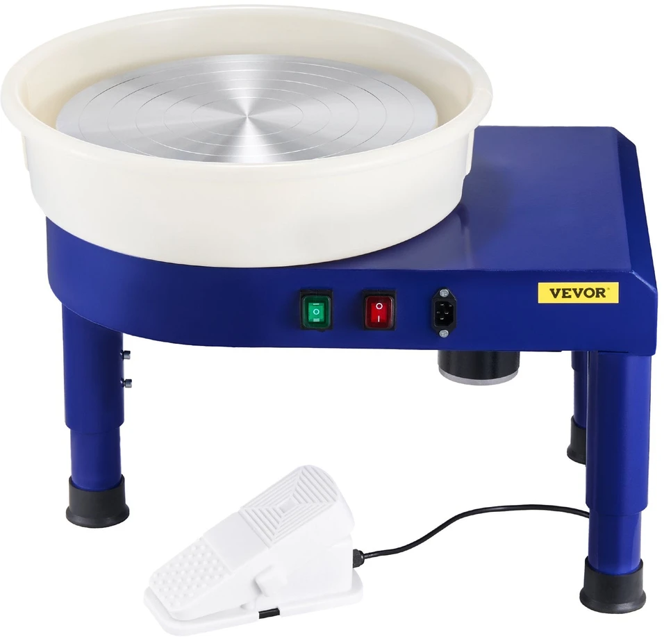 VEVOR Keramikos žiedimo staklės 35 cm 60-300 RPM