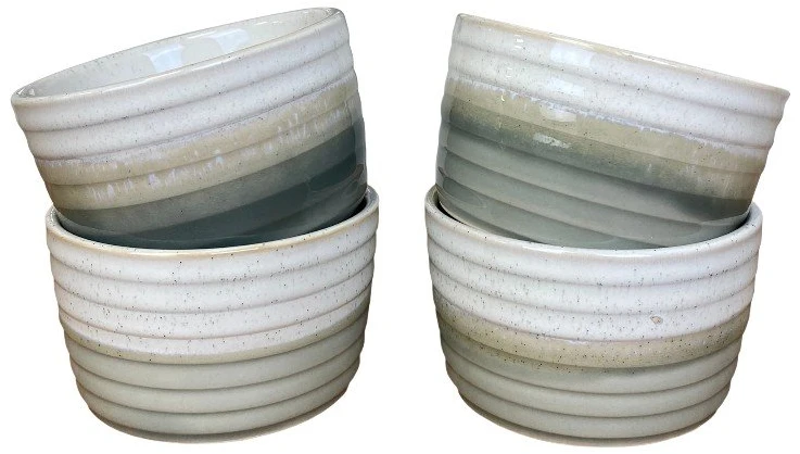 Alpina - Keraminės kepimo formos 10,2x6 cm (4 vnt.)