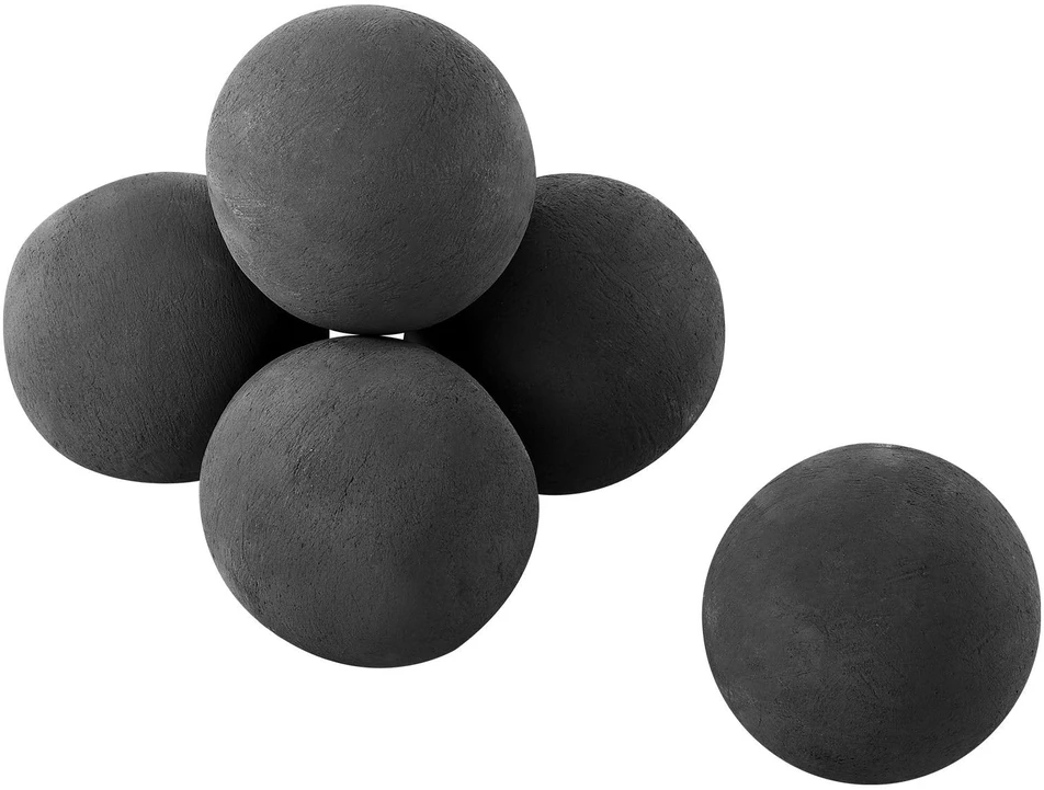 VEVOR 12,5 cm keramikiniai ugnies kamuoliai, 6 vnt.