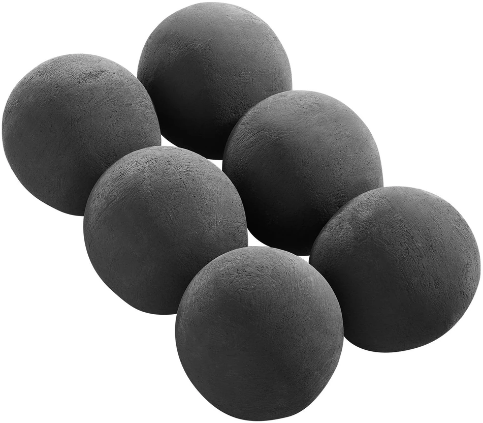 VEVOR 12,5 cm keramikiniai ugnies kamuoliai, 6 vnt.