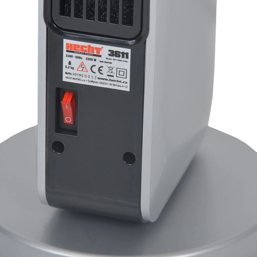Keraminis bokštinis šildytuvas HECHT 3611, 2200 W