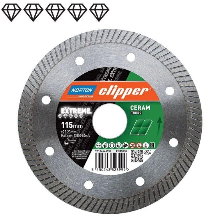 NORTON DISC D.TURBO 200mm CLIPPER EXTREME CERAM