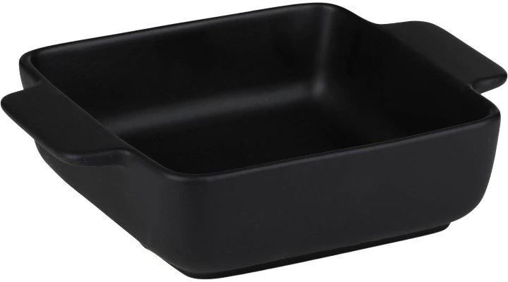 Alpina - Ceramic square ovenproof dish 21x15.8x5.8 cm (juodas)