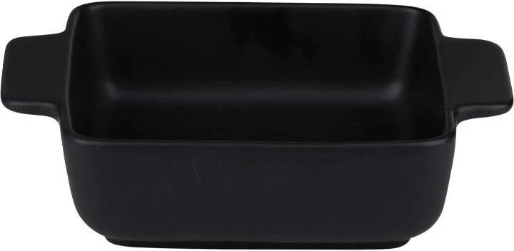 Alpina - Ceramic square ovenproof dish 21x15.8x5.8 cm (juodas)