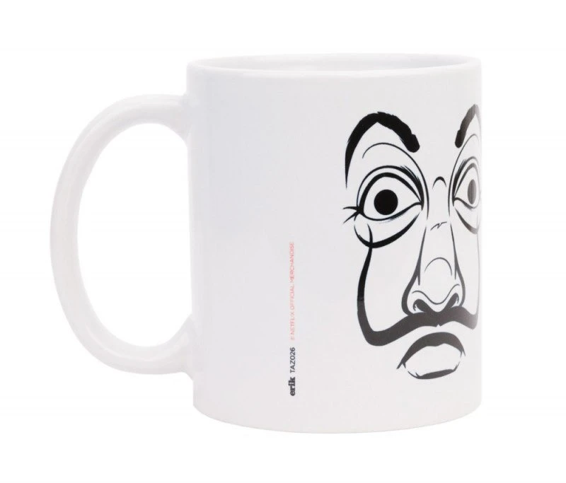 Other Brand La Casa De Papel - Ceramic mug in gift box 330 ml (La Casa De Papel Mask)