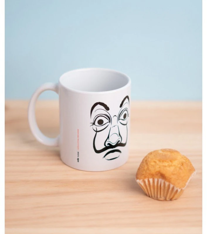 Other Brand La Casa De Papel - Ceramic mug in gift box 330 ml (La Casa De Papel Mask)