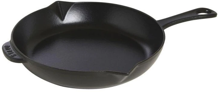 Ketaus keptuvė su metaline rankena STAUB 40510-617-0, 26 cm, juoda
