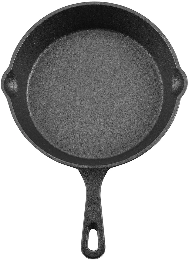VEVOR 3 dalių ketaus keptuvių rinkinys 160 220 265 mm