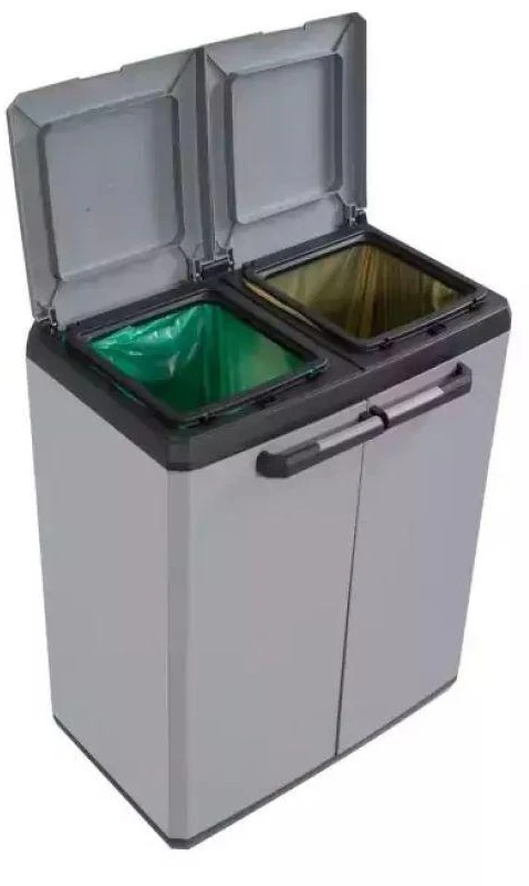 Keter Split Basic 220 l stačiakampė plastikinė dėžė, pilka