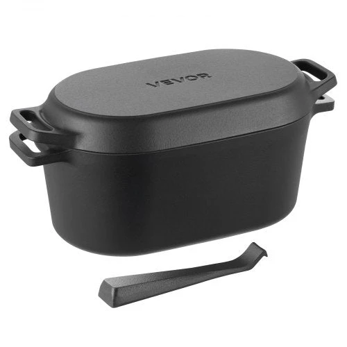 VEVOR Emaliuotas ketaus puodas 3,3L