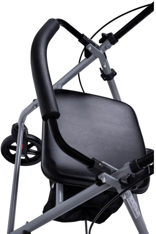 MDH Judėjimo Priemonė - Aliuminis Stovas 120kg Talpa, Reguliuojamas Sėdynė 51-56cm, Sulankstomas