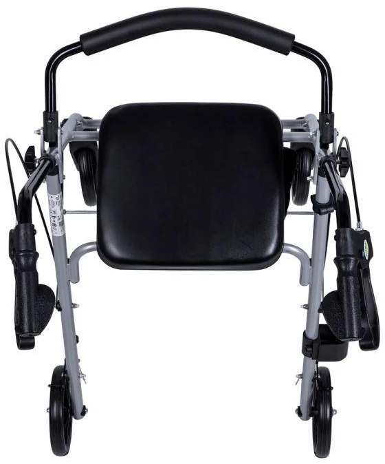 MDH Judėjimo Priemonė - Aliuminis Stovas 120kg Talpa, Reguliuojamas Sėdynė 51-56cm, Sulankstomas