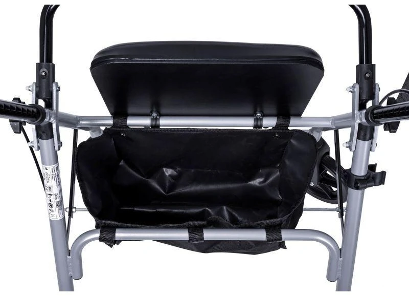 MDH Judėjimo Priemonė - Aliuminis Stovas 120kg Talpa, Reguliuojamas Sėdynė 51-56cm, Sulankstomas