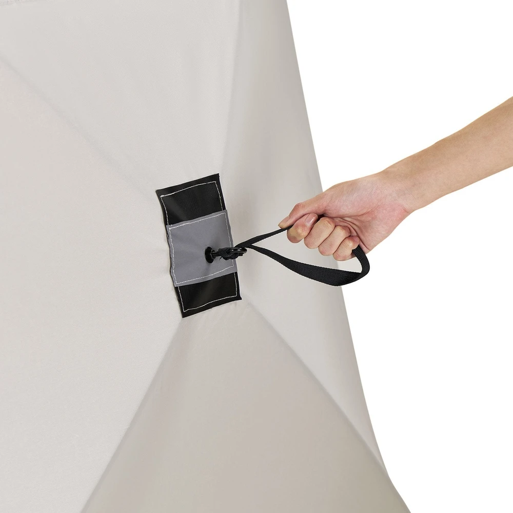 Keturvietė palapinė VEVOR YL90x90Beige-5, 212 cm aukščio