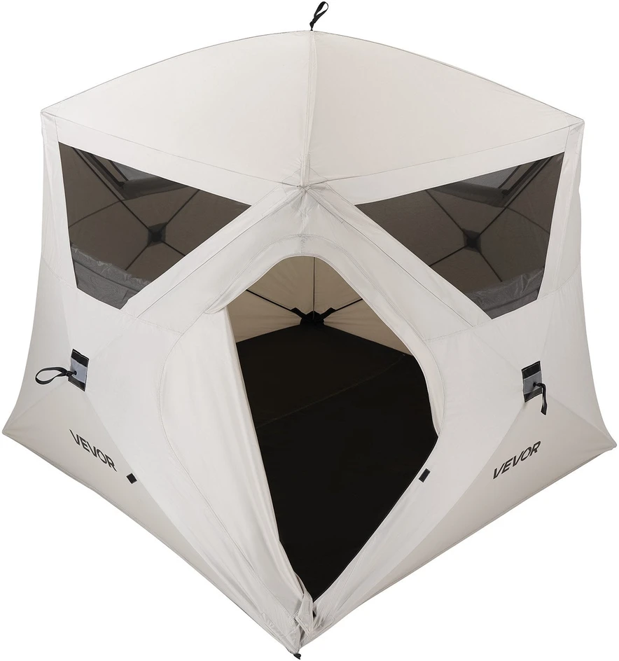 Keturvietė palapinė VEVOR YL90x90Beige-5, 212 cm aukščio