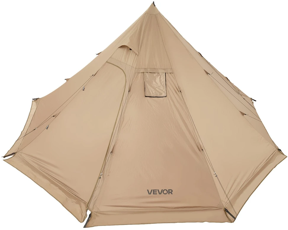 VEVOR Tipi palapinė su krosnele 4 asmenims