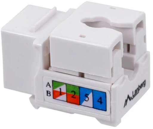 LANBERG KSU6-1090 Keystone modulis RJ45 LSA 90deg UTP Cat.6
