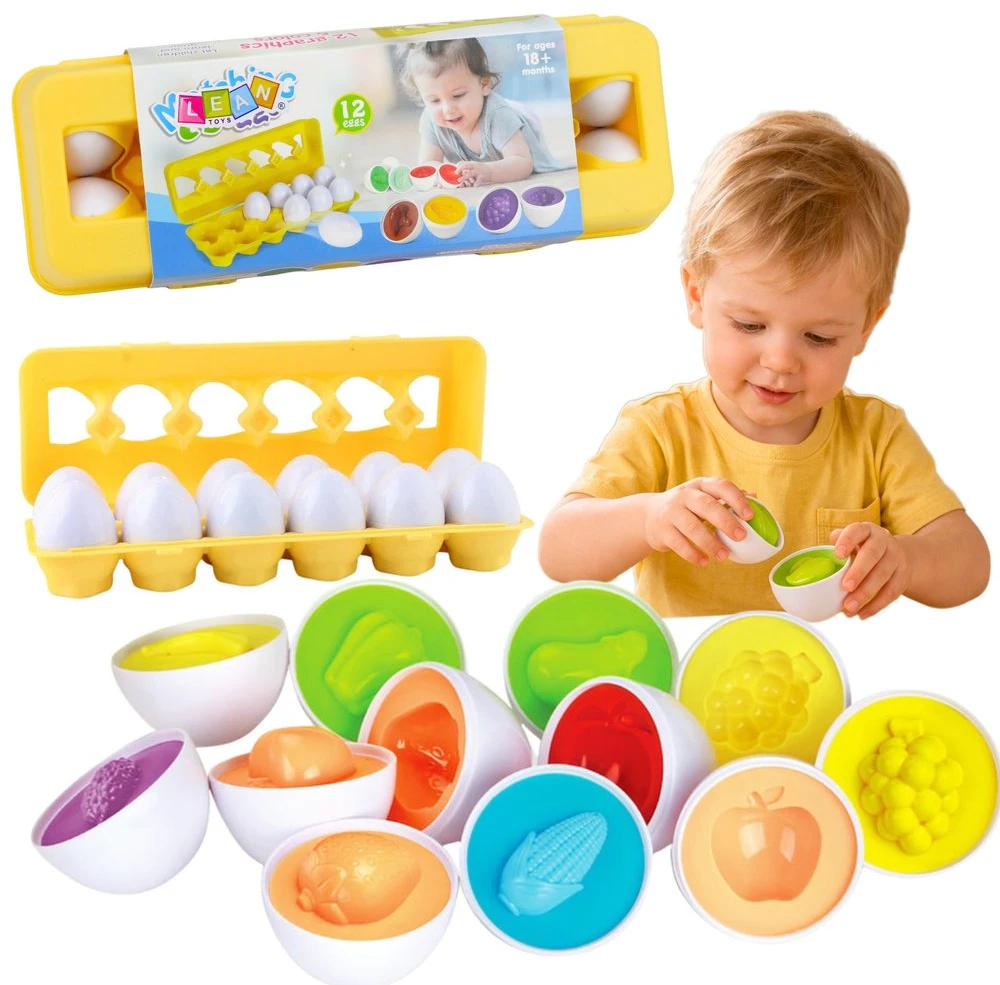 Lean Toys Rūšiuoklis kiaušiniams 12 vnt.