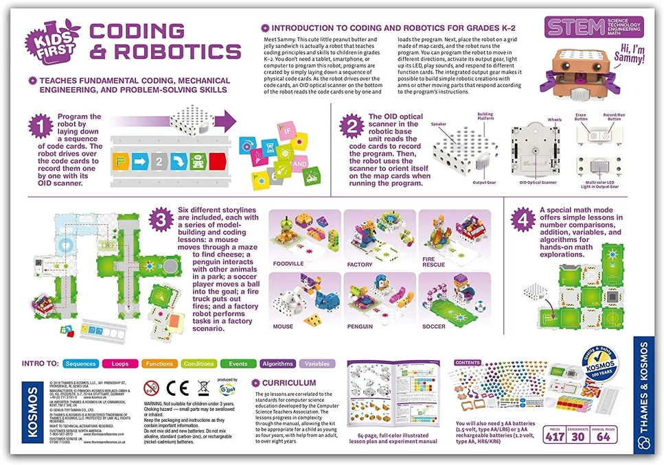 Kids First KODAVIMO ir ROBOTIKOS rinkinys