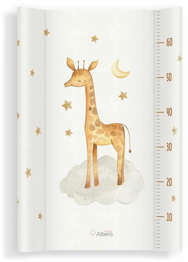 Kietas vystymo kilimėlis 70×47 cm su PVC danga ALBERO MIO