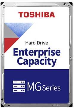 TOSHIBA MG serija – didelės talpos HDD 8 TB 3,5 colio SAS 7200 aps./min. MG10SDA800E