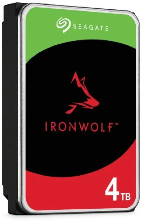 Kietasis diskas Seagate IronWolf ST4000VN006 (4 TB; 3,5 col.; 256 MB; 5400 aps./min.)