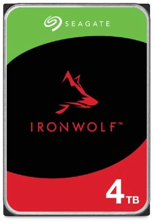 Kietasis diskas Seagate IronWolf ST4000VN006 (4 TB; 3,5 col.; 256 MB; 5400 aps./min.)